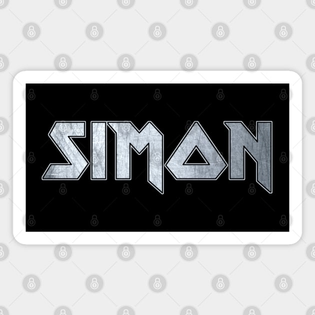 Heavy metal Simon Magnet by KubikoBakhar